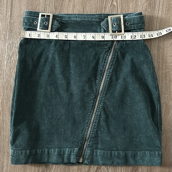 Teal Skirt with Buckles - Picture 4 of 5